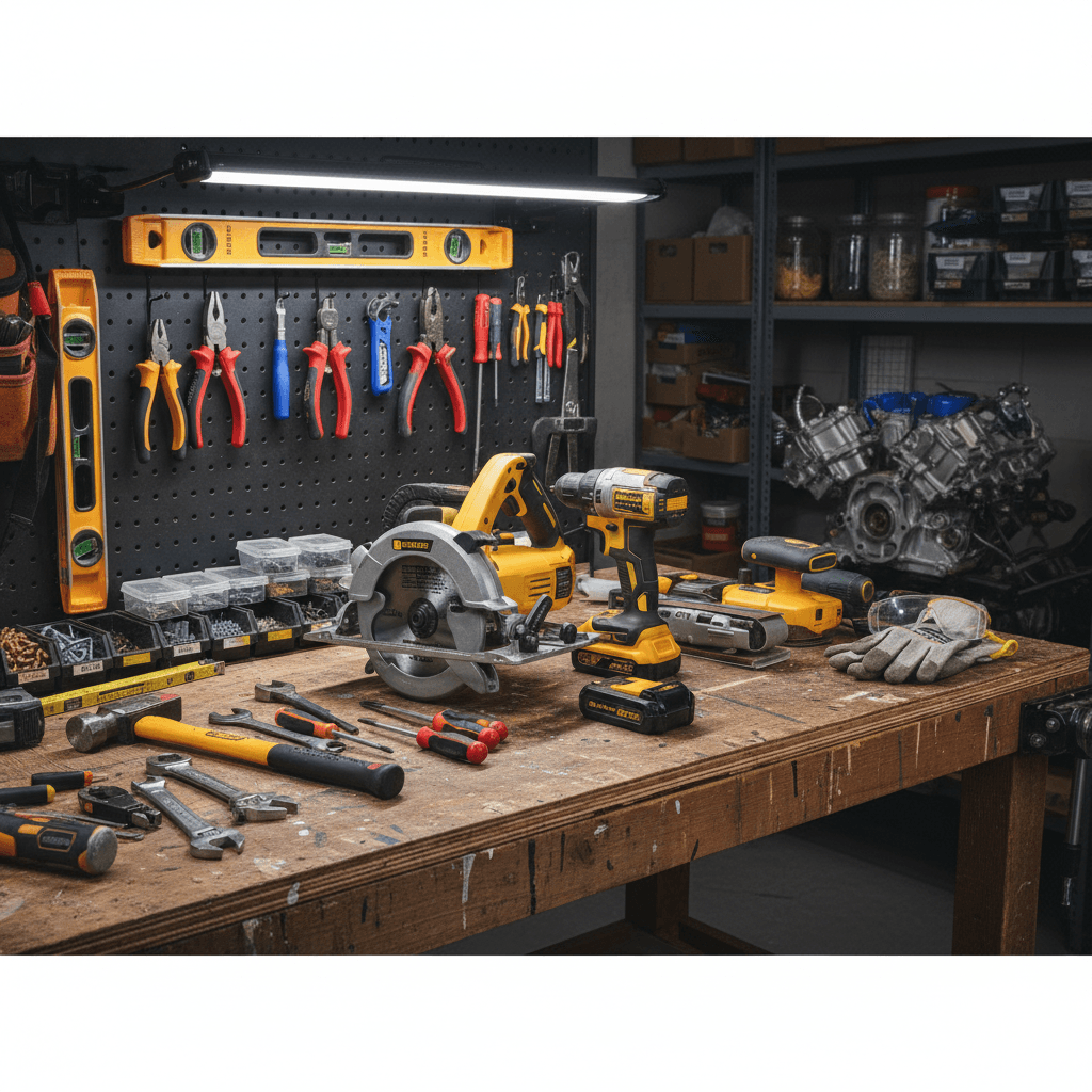 Tools and equipment available for rent