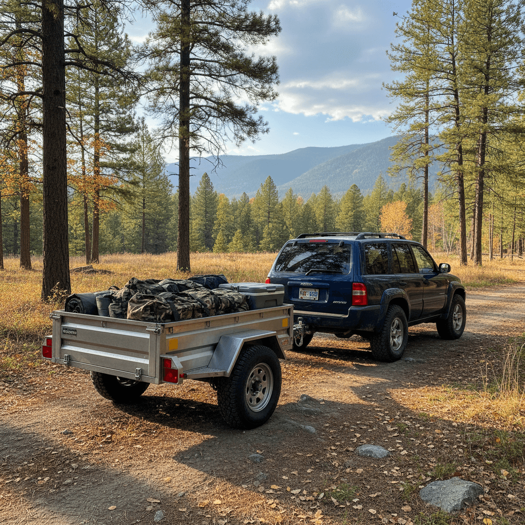 Trailer rental for hauling and transport